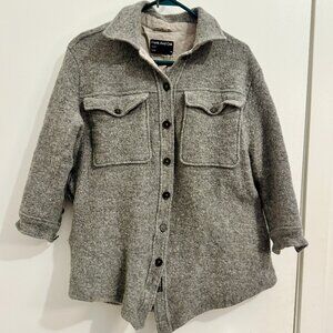 ⭐️ FREE WITH PURCHASE ⭐️ Frank and Oak Wool Shacket, Size M (fits S-M)